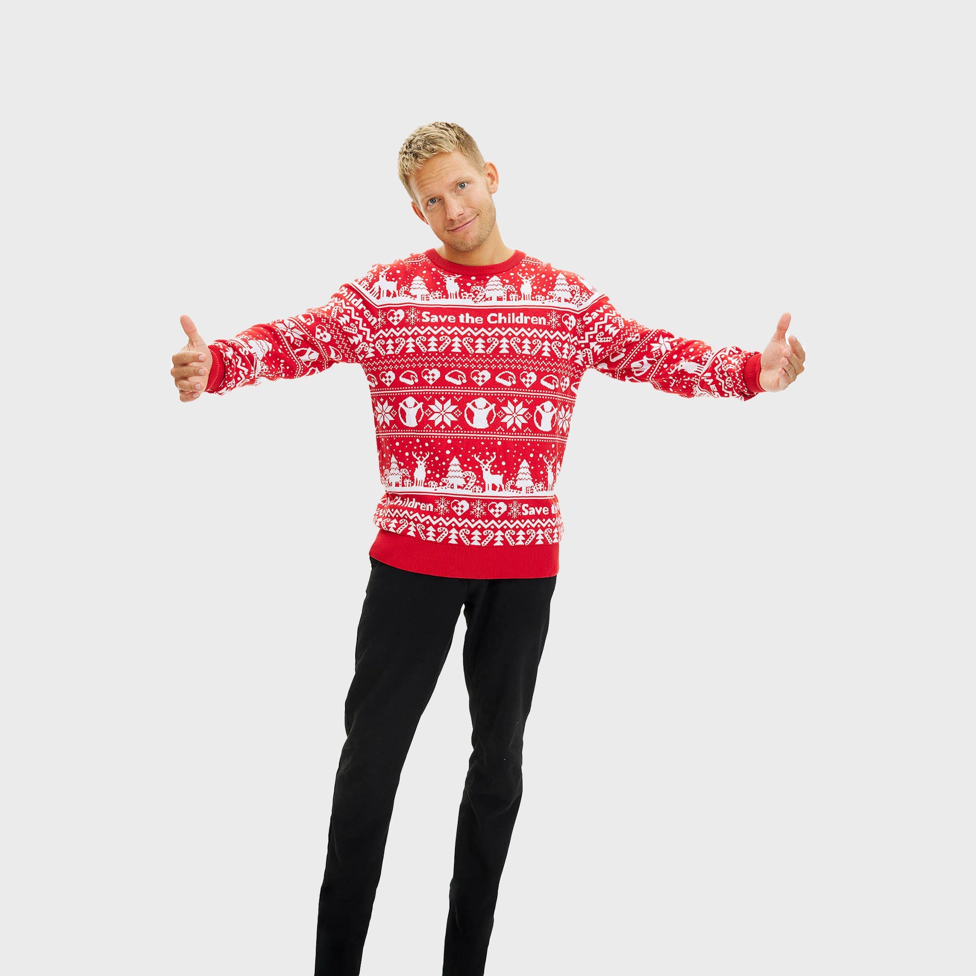 Save the children sweater - Mens.