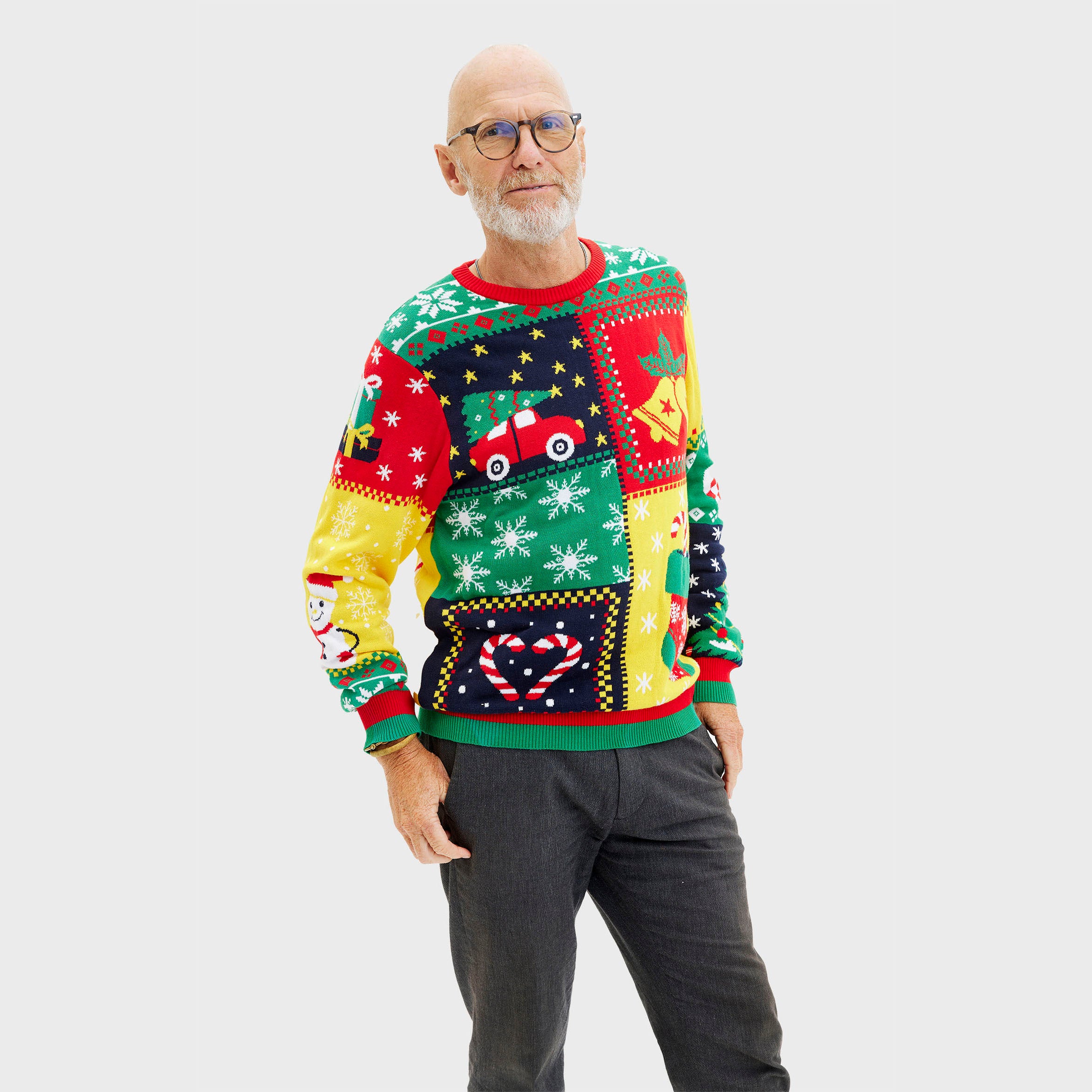 The Patchwork Sweater - Men