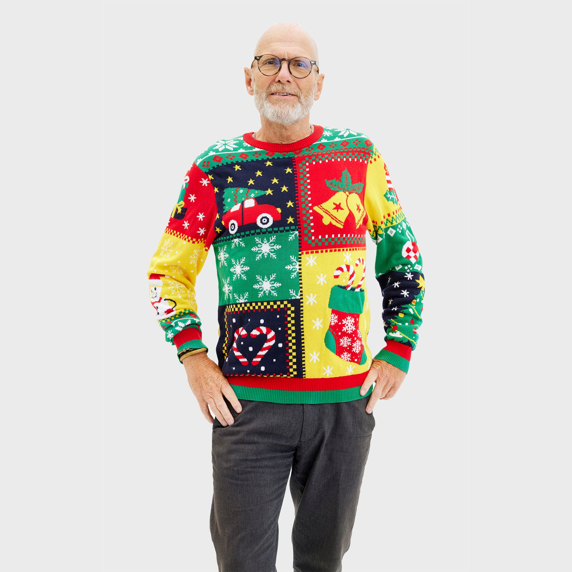 The Patchwork Sweater - Men