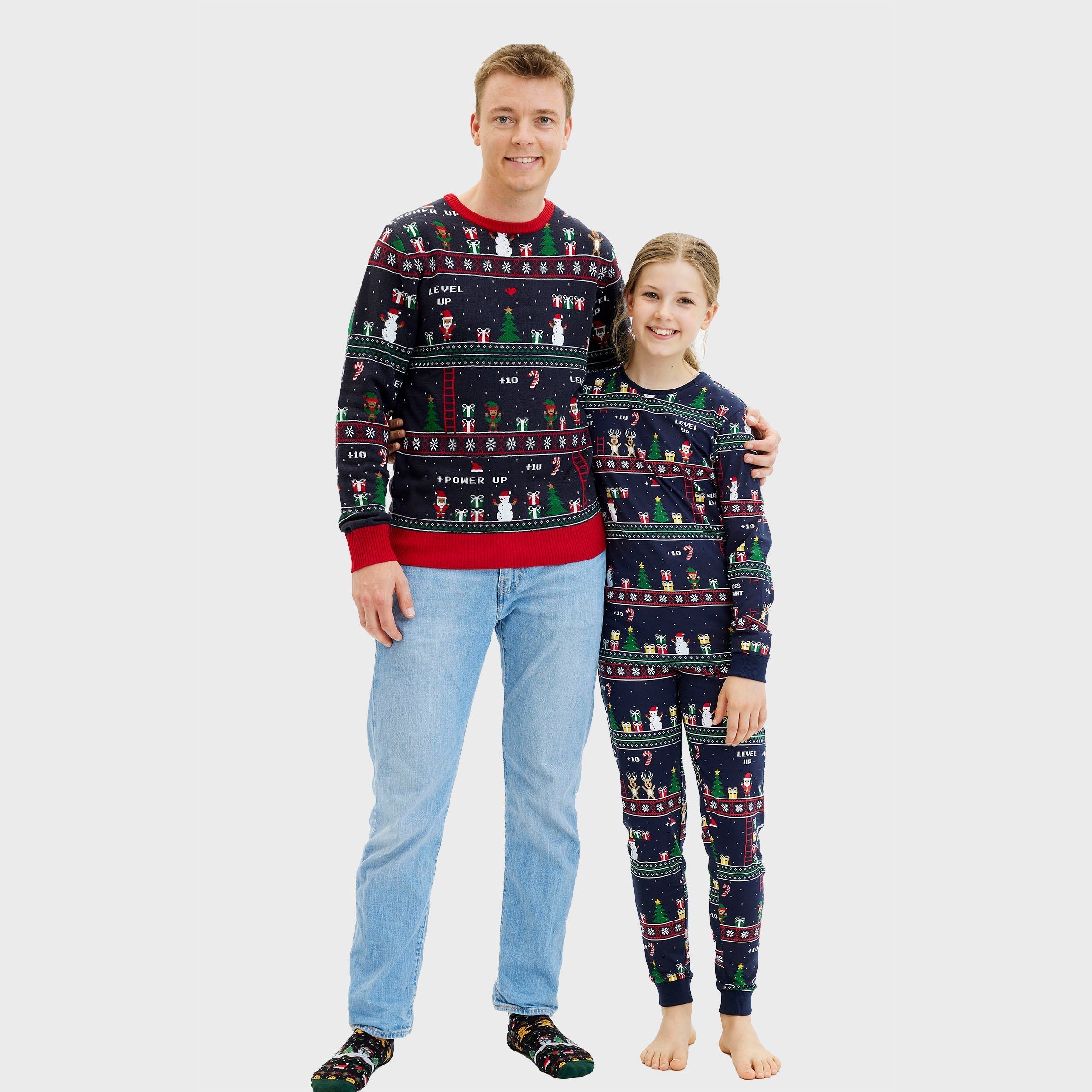 Vintage Gamer Christmas Pyjamas – Women