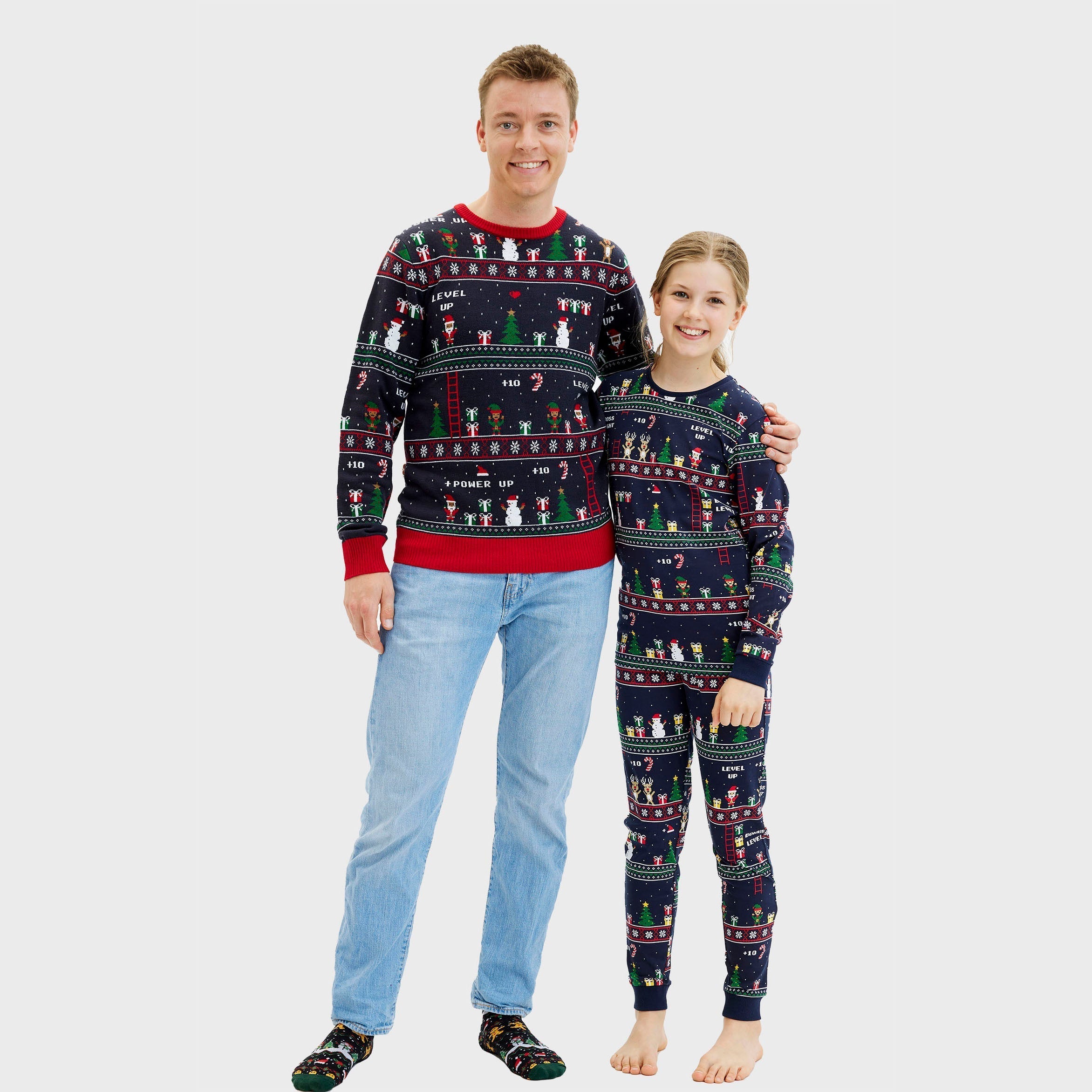 Vintage Gamer Christmas Pyjamas – Women