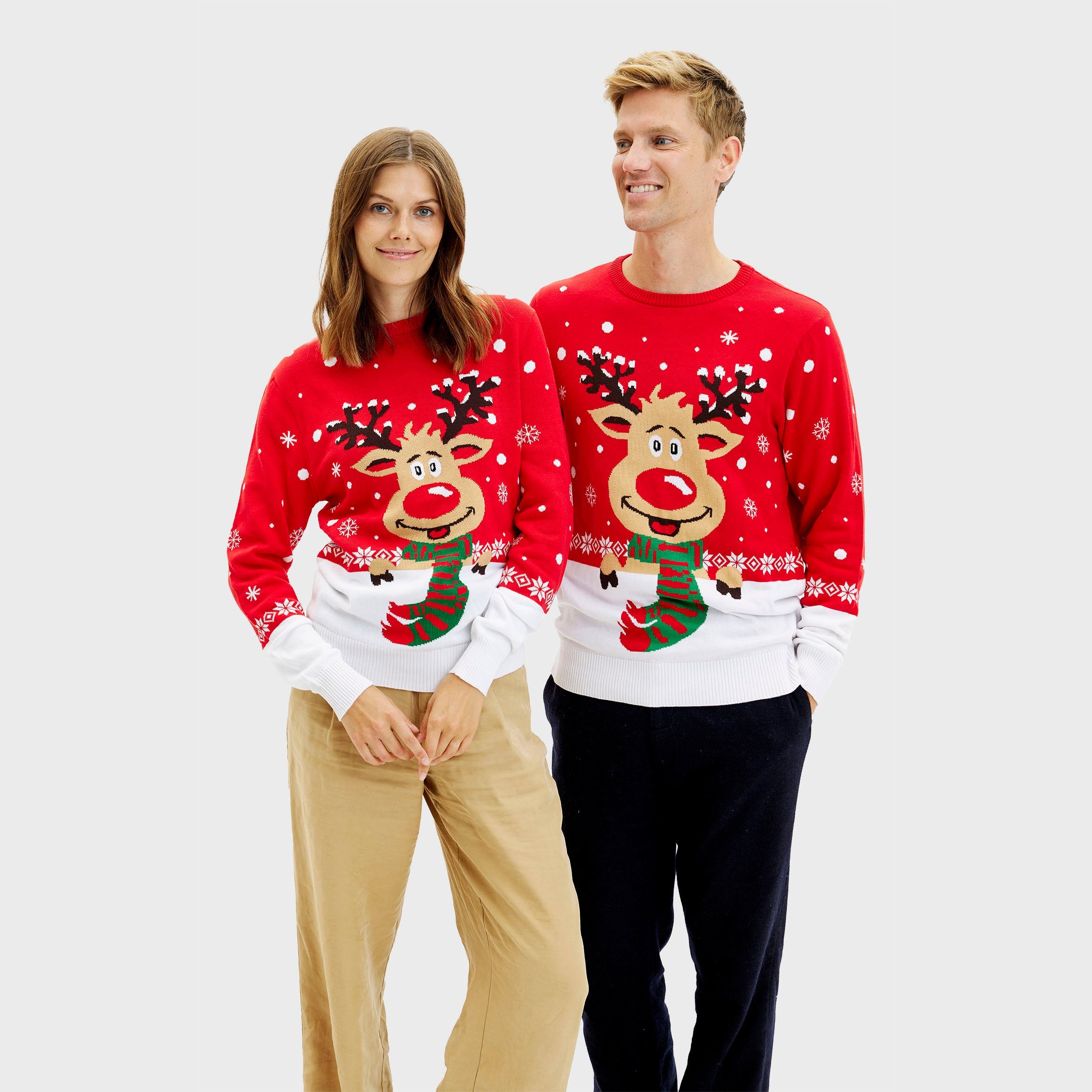 Rudolph’s Red Christmas Sweater – Men