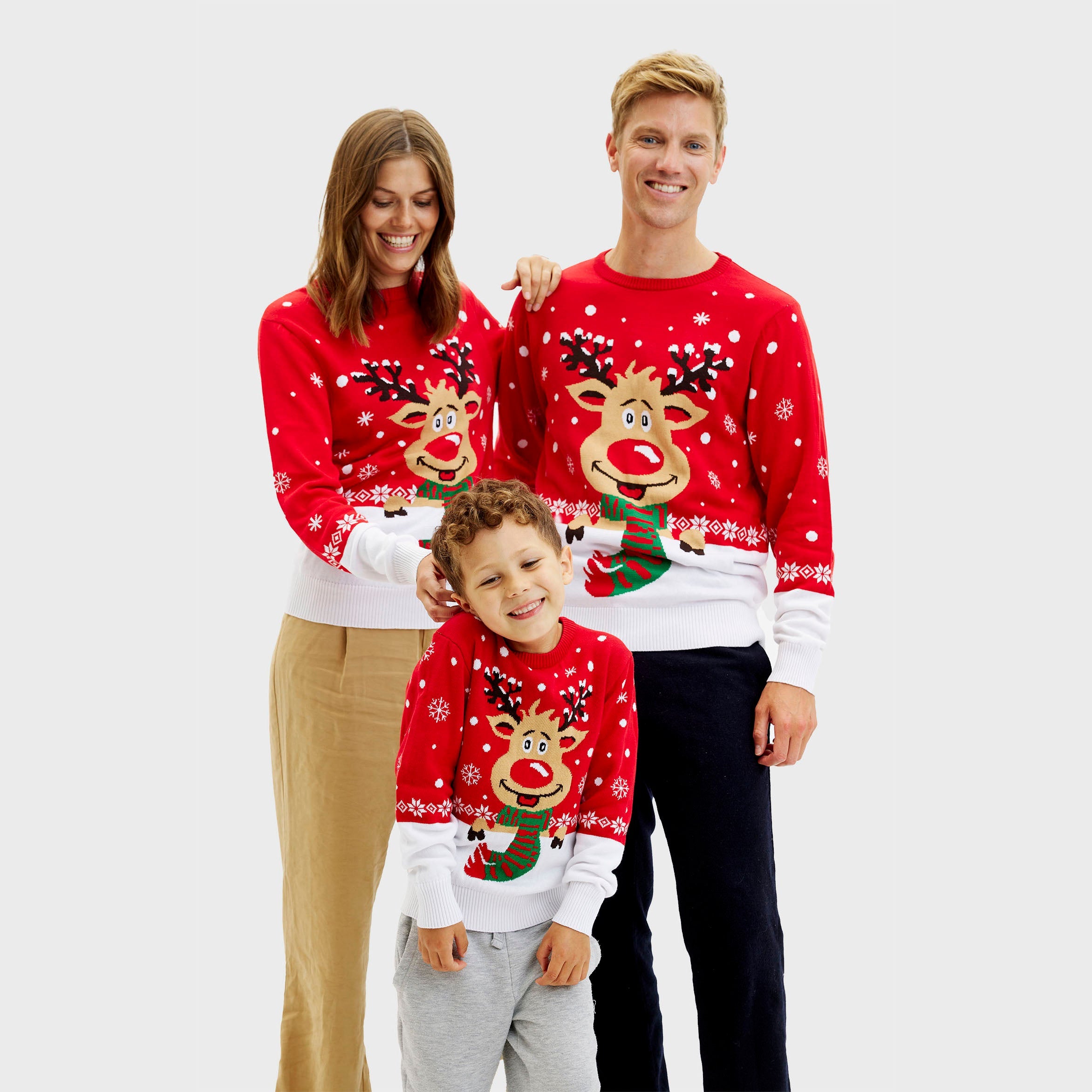Rudolph’s Red Christmas Sweater – Women
