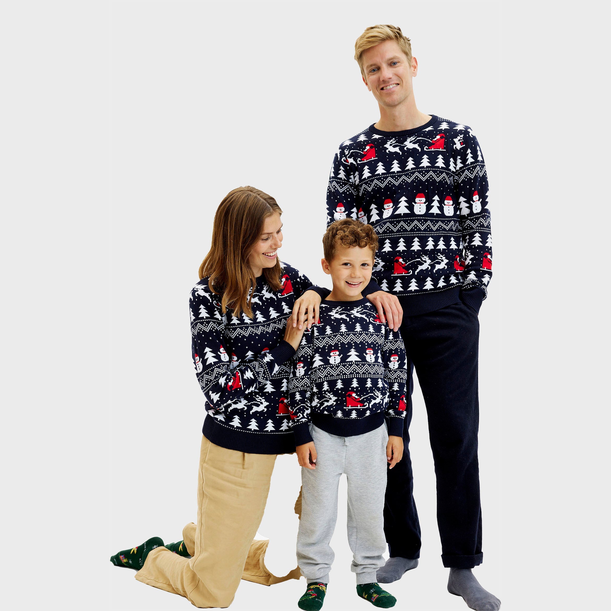 The stylish christmas sweater - child.