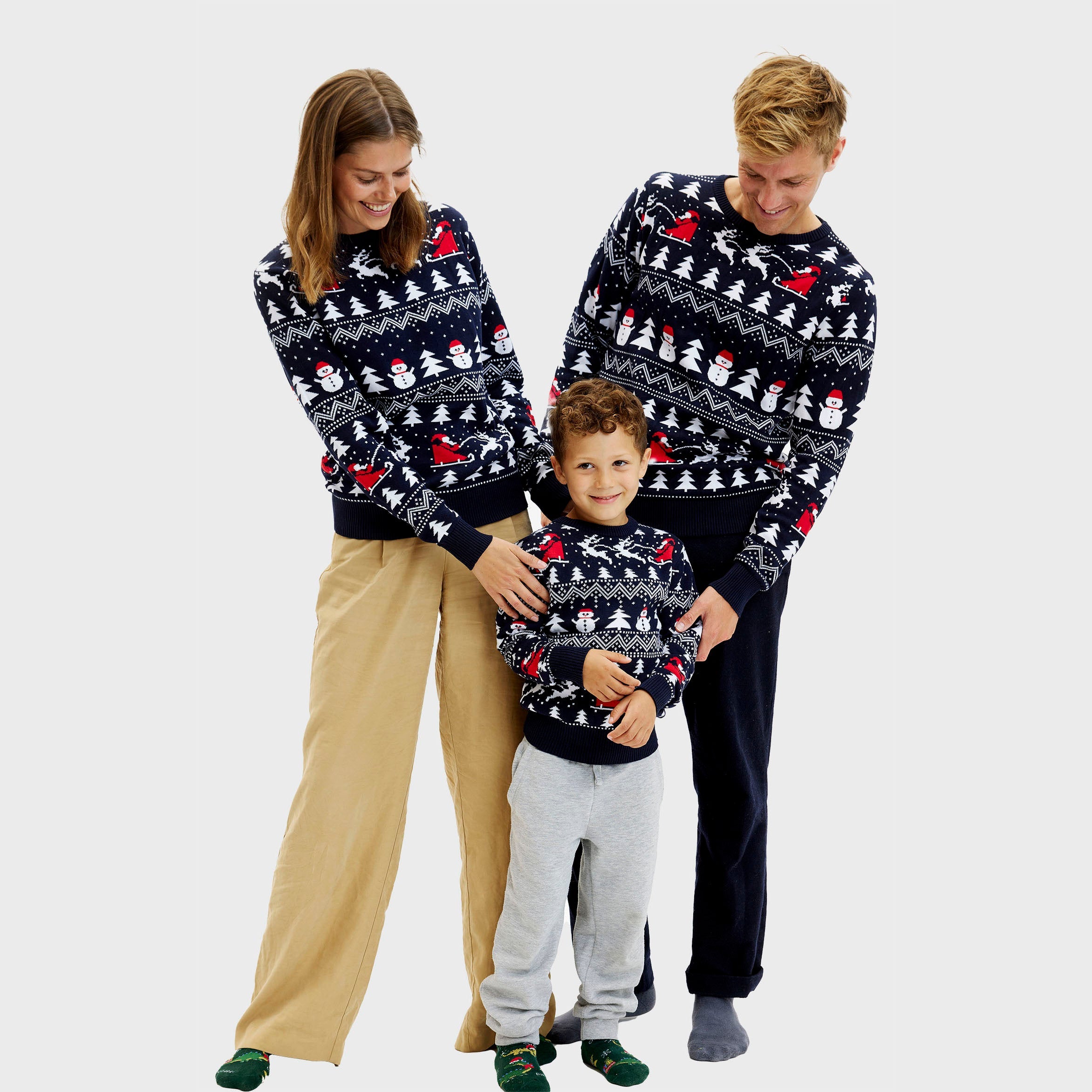 The stylish christmas sweater - child.