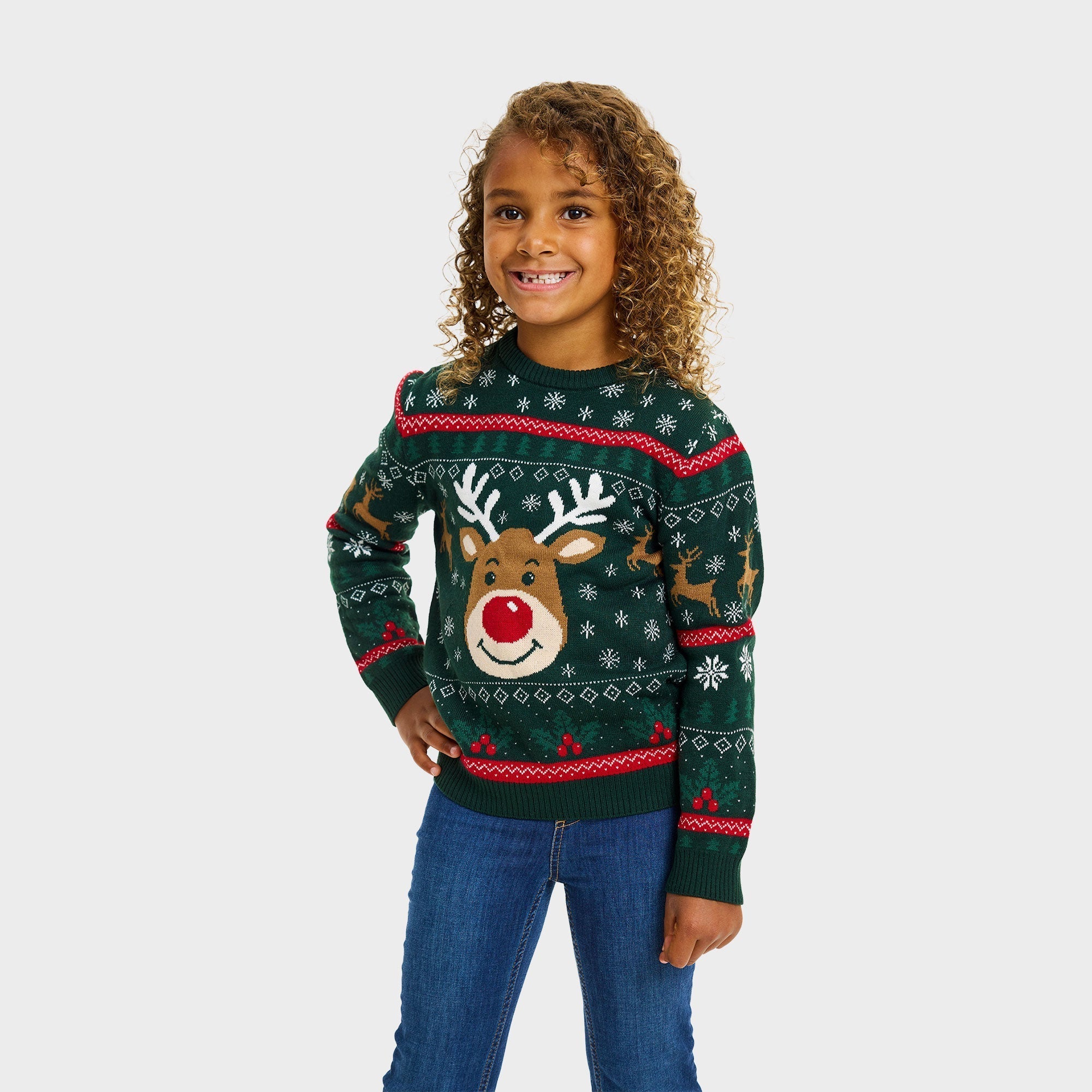 Rudolphs vrolijke kersttrui – Kinderen