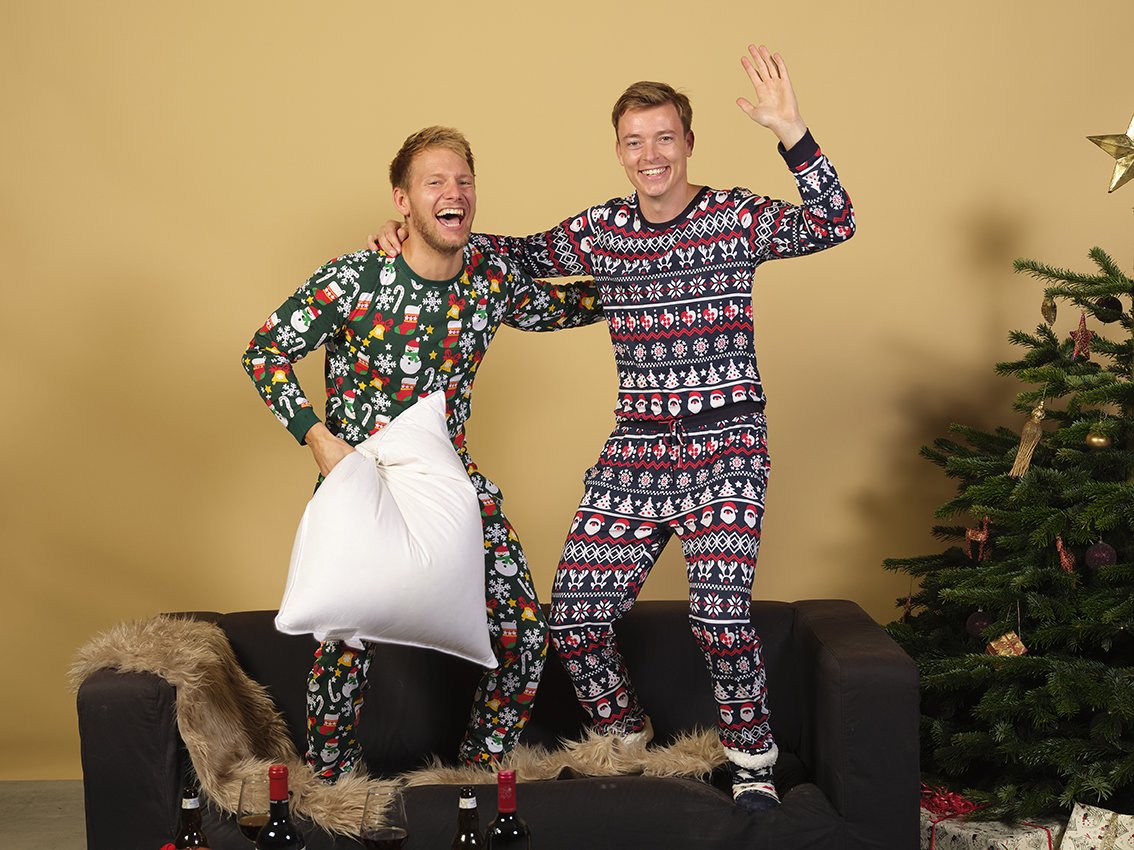 Christmas Pajamas - Navy