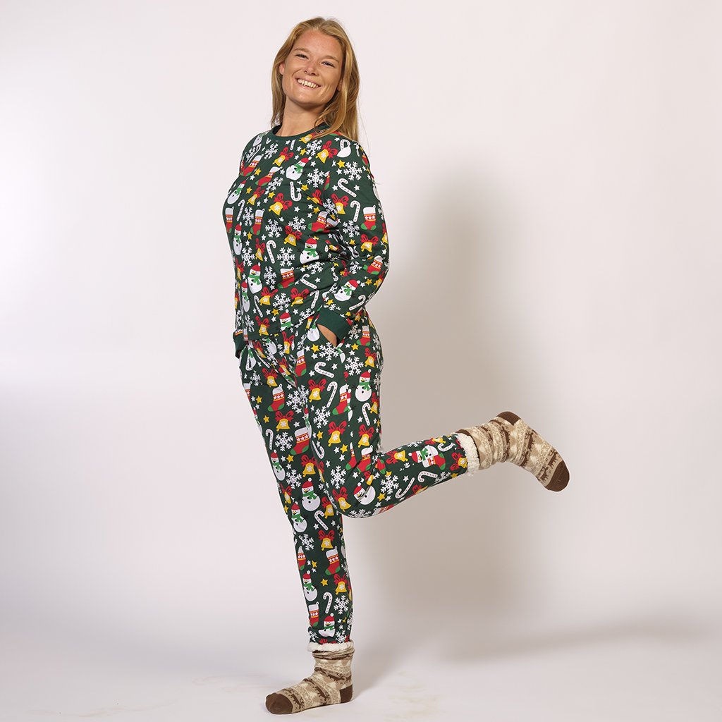 The cozy Christmas pajamas
