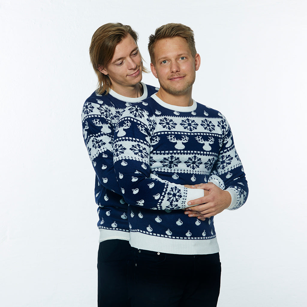 The Classic Christmas Sweater - blue