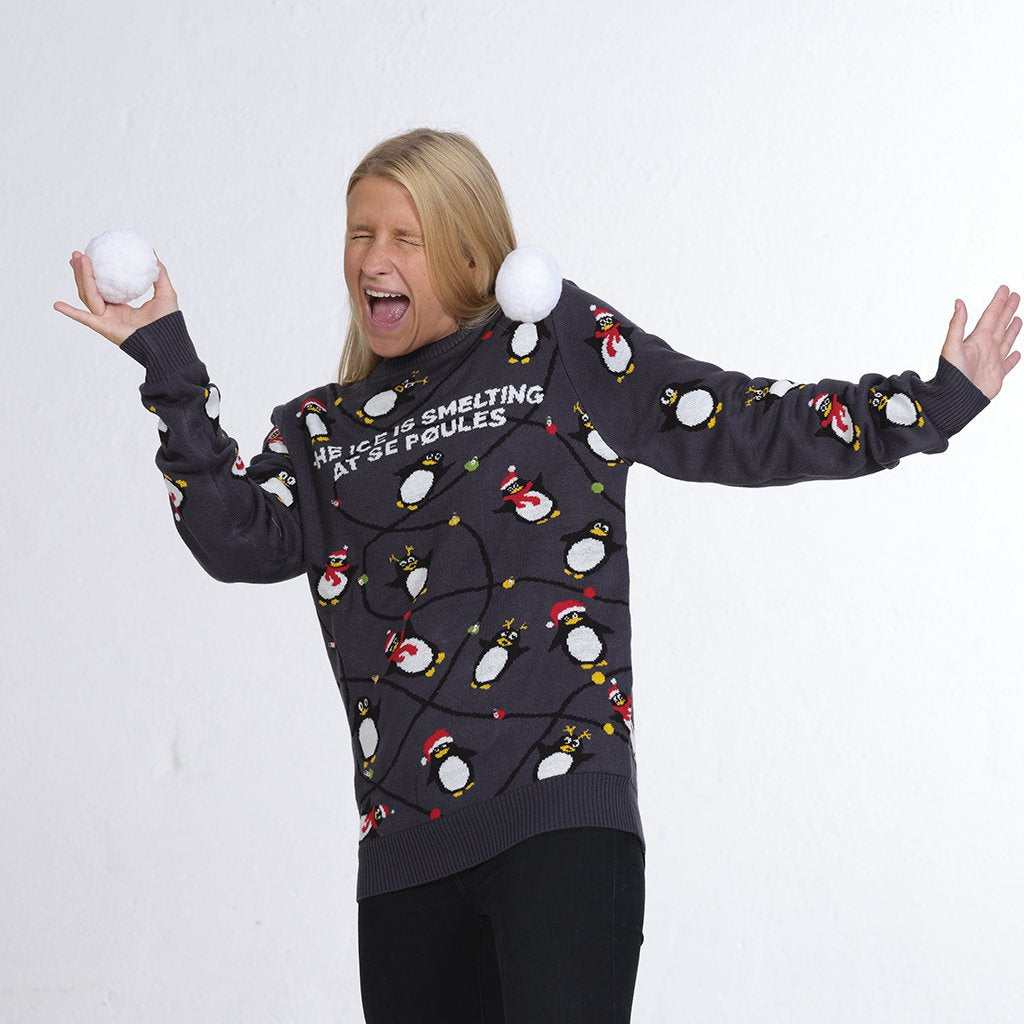 Penguin Christmas sweater