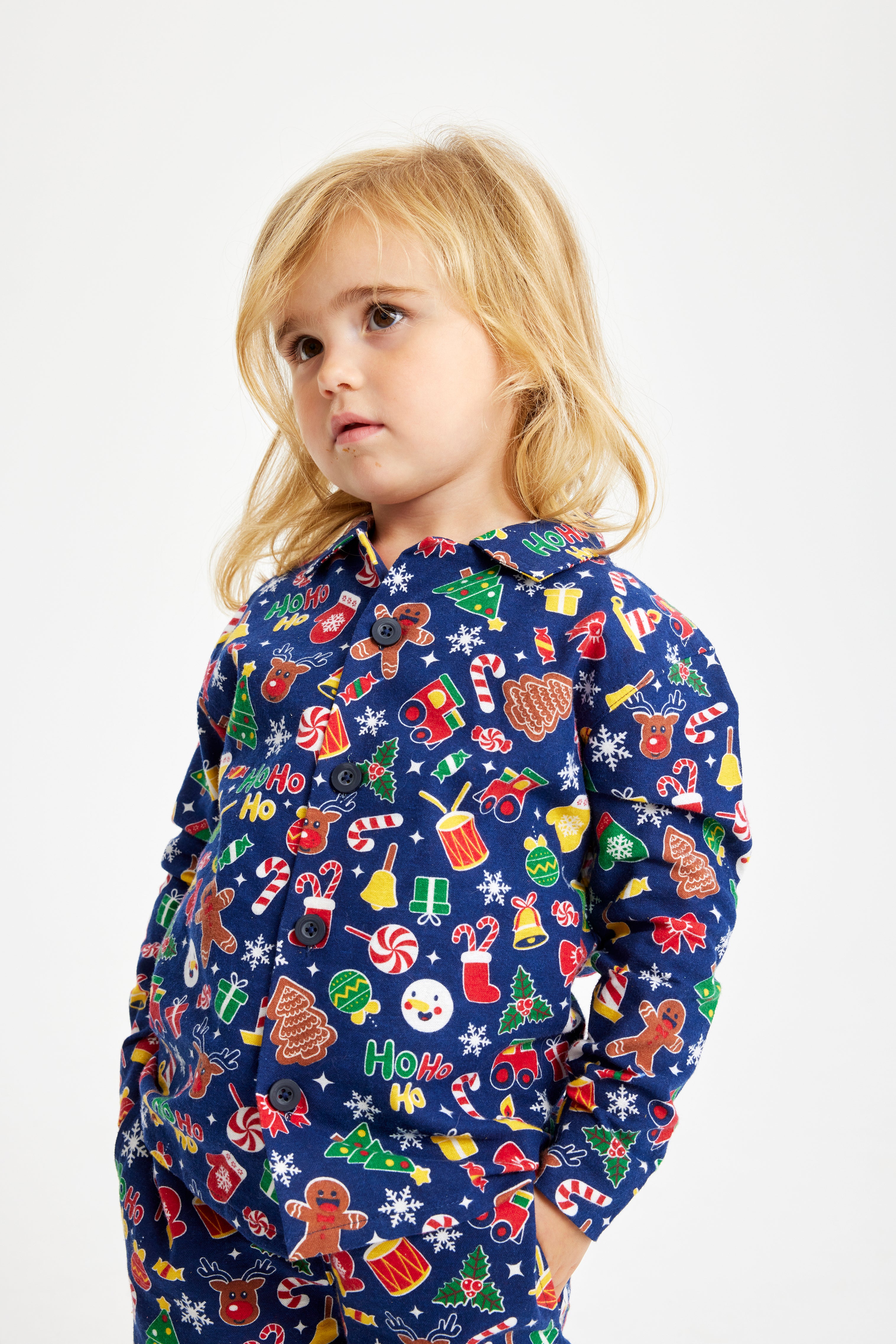 Crazy christmas Pajamas Flannel - children