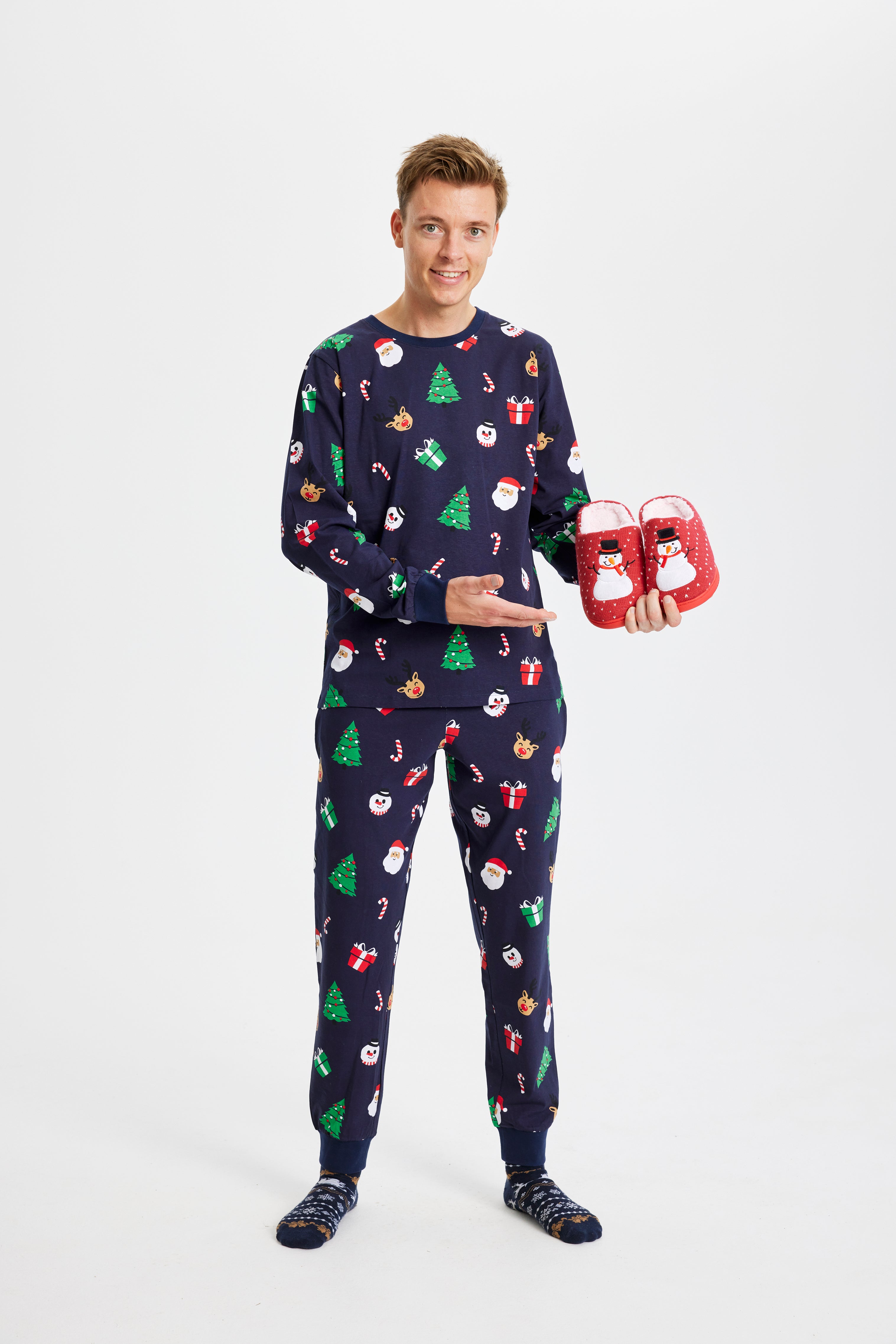 Christmas cute Pajamas - Men.