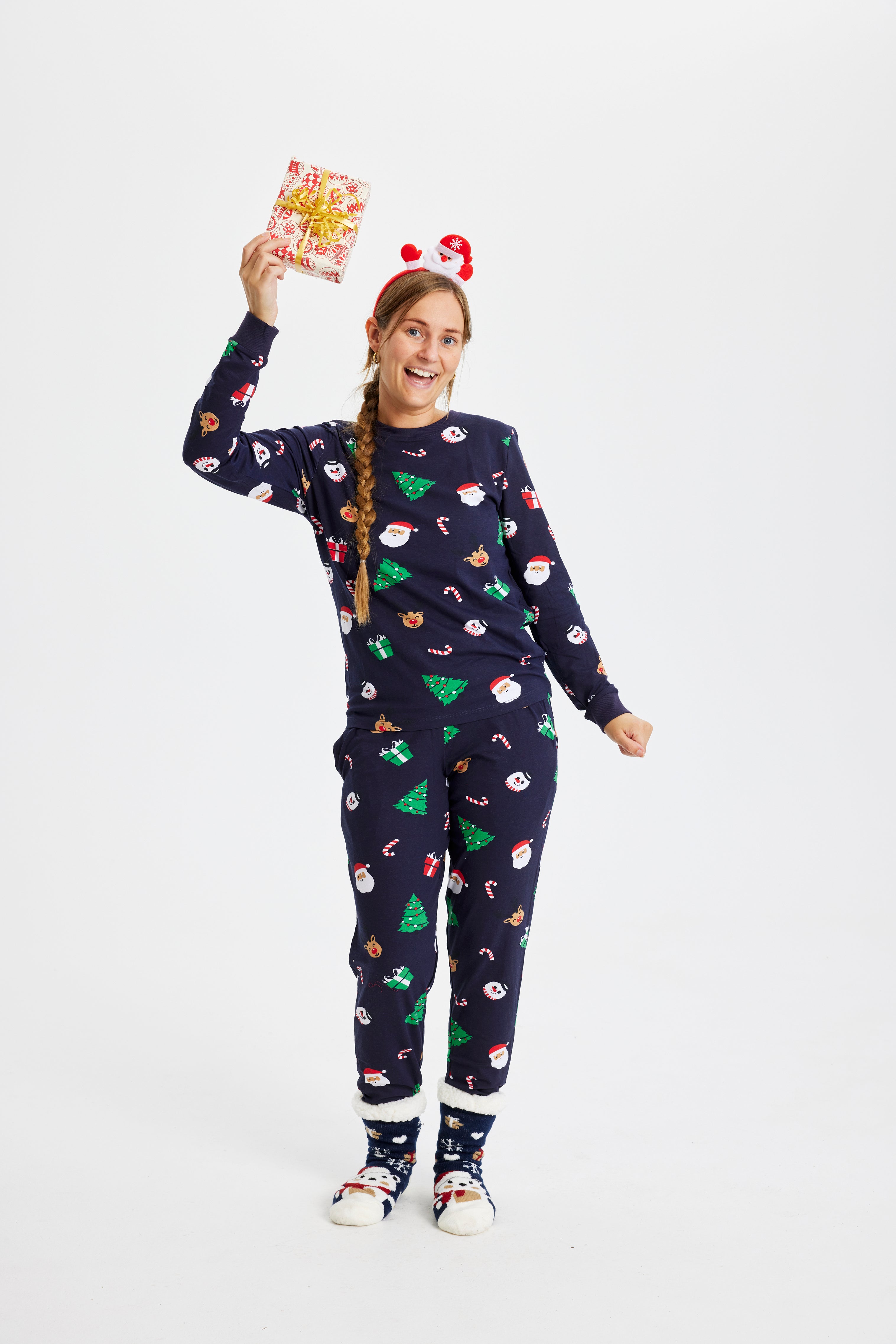Christmas cute Pajamas - Women.