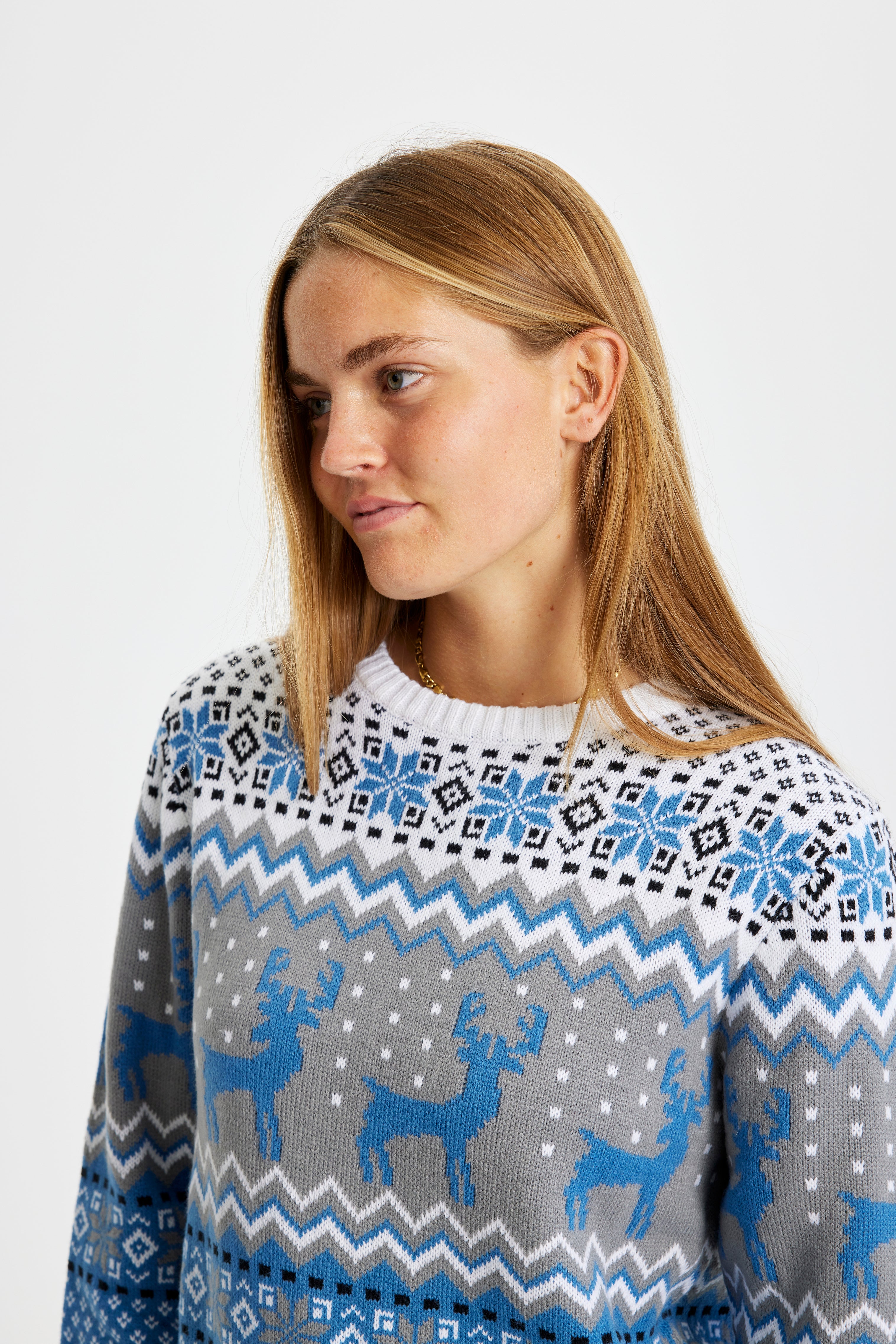 Traditional Sweater Blue - Women