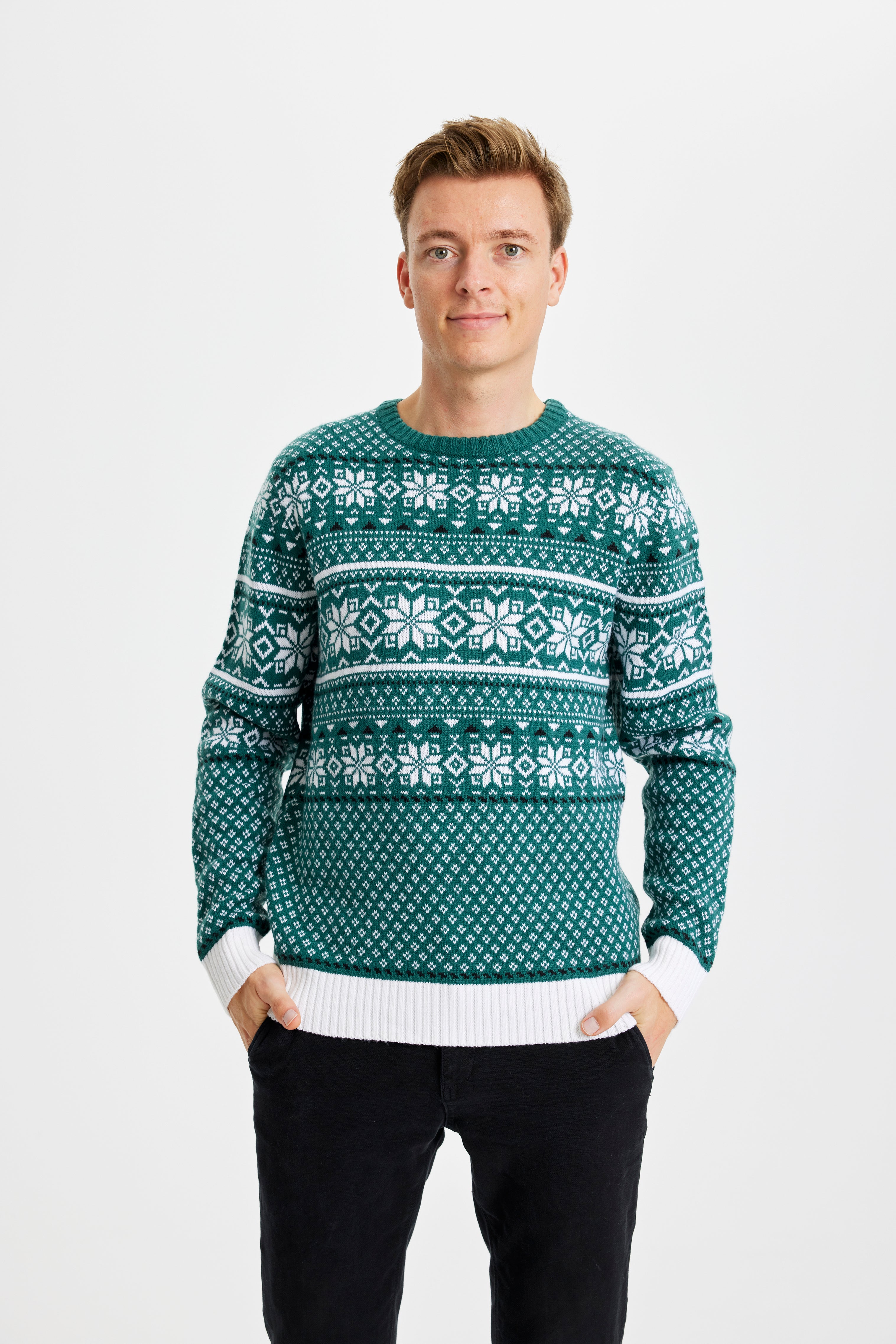 Traditional Sweater Green - Men