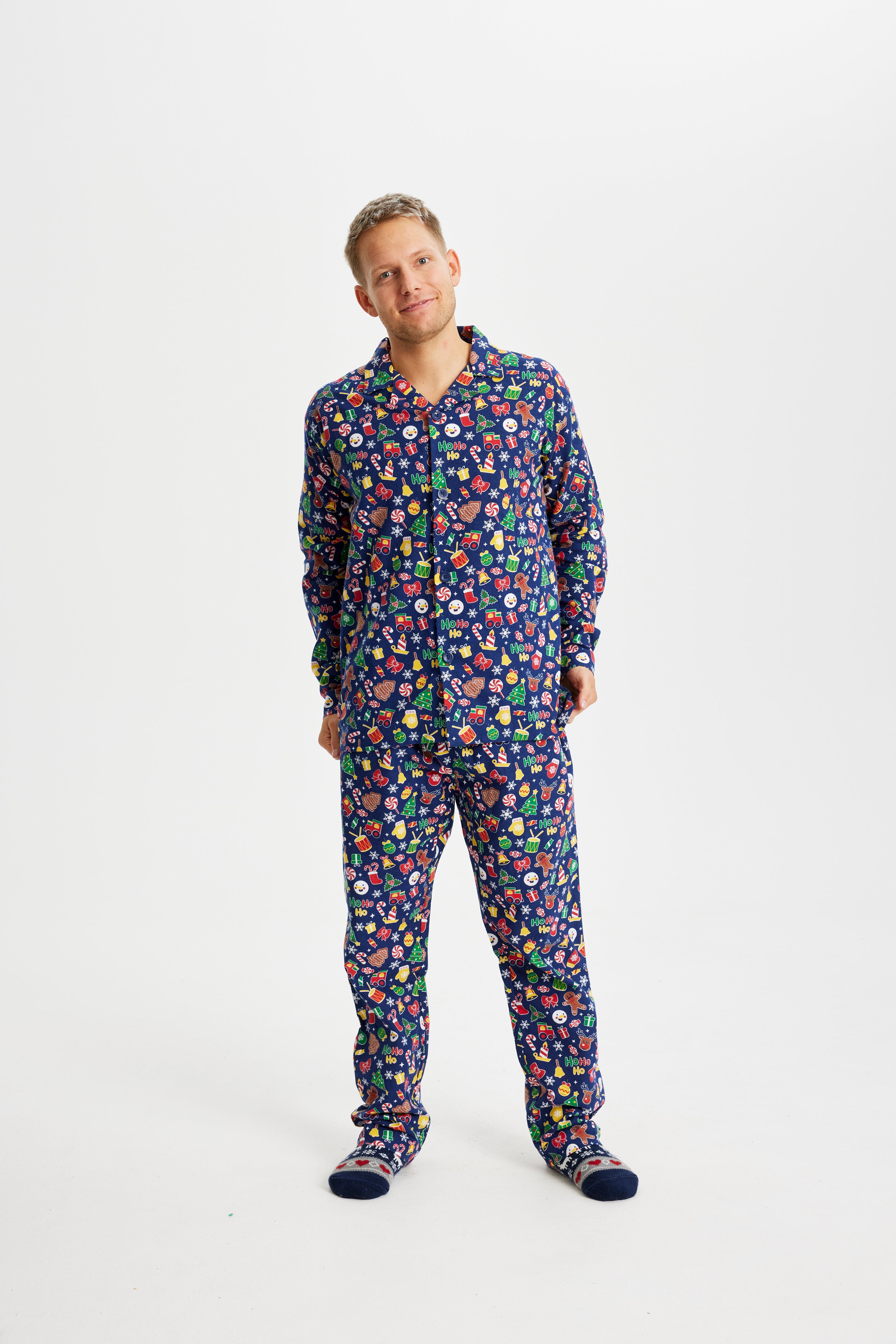 Crazy Christmas Pajamas Flannel - Men