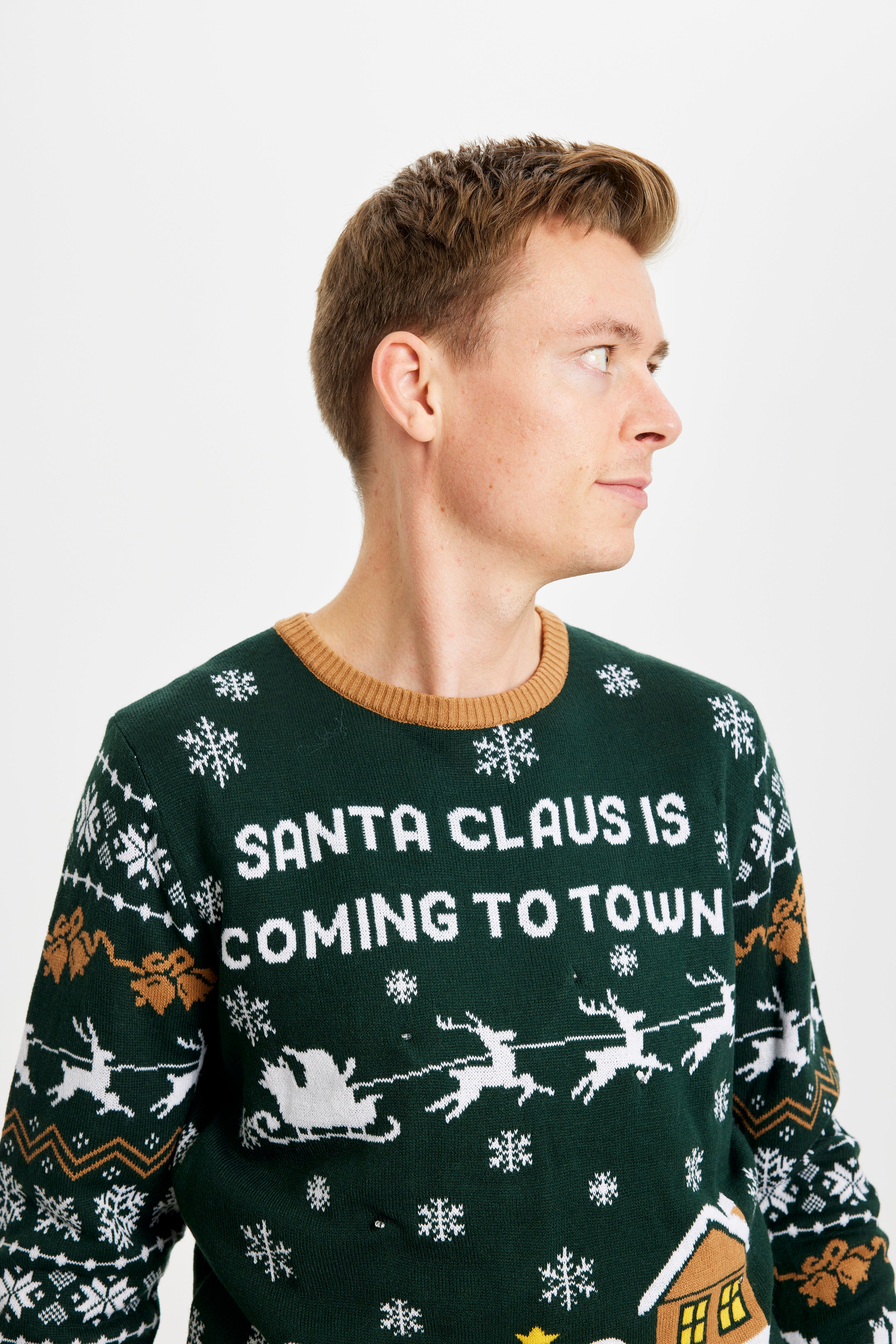 Christmas Tree Sweater LED - Men