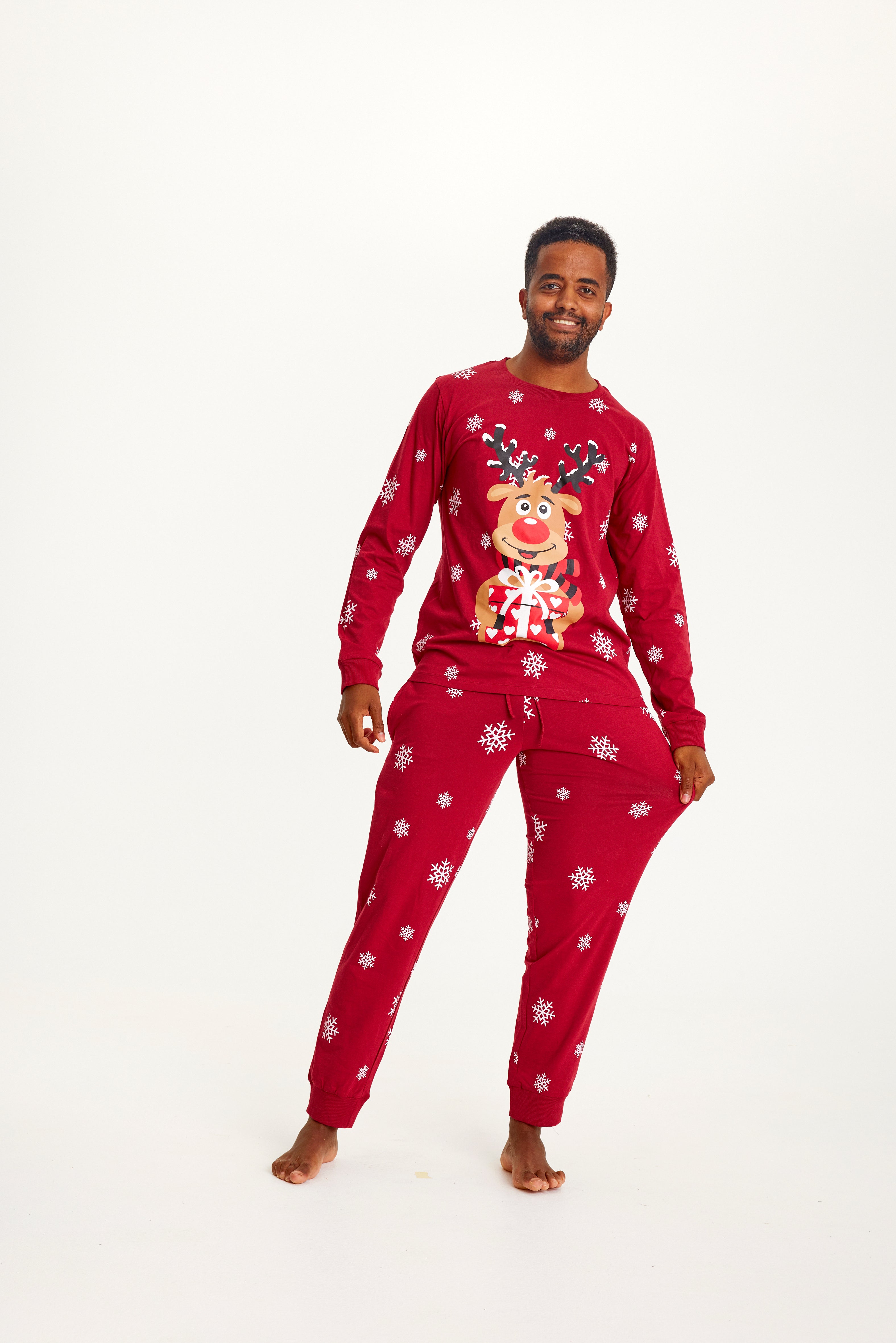 Rudolph's Cute Pajamas - Men.
