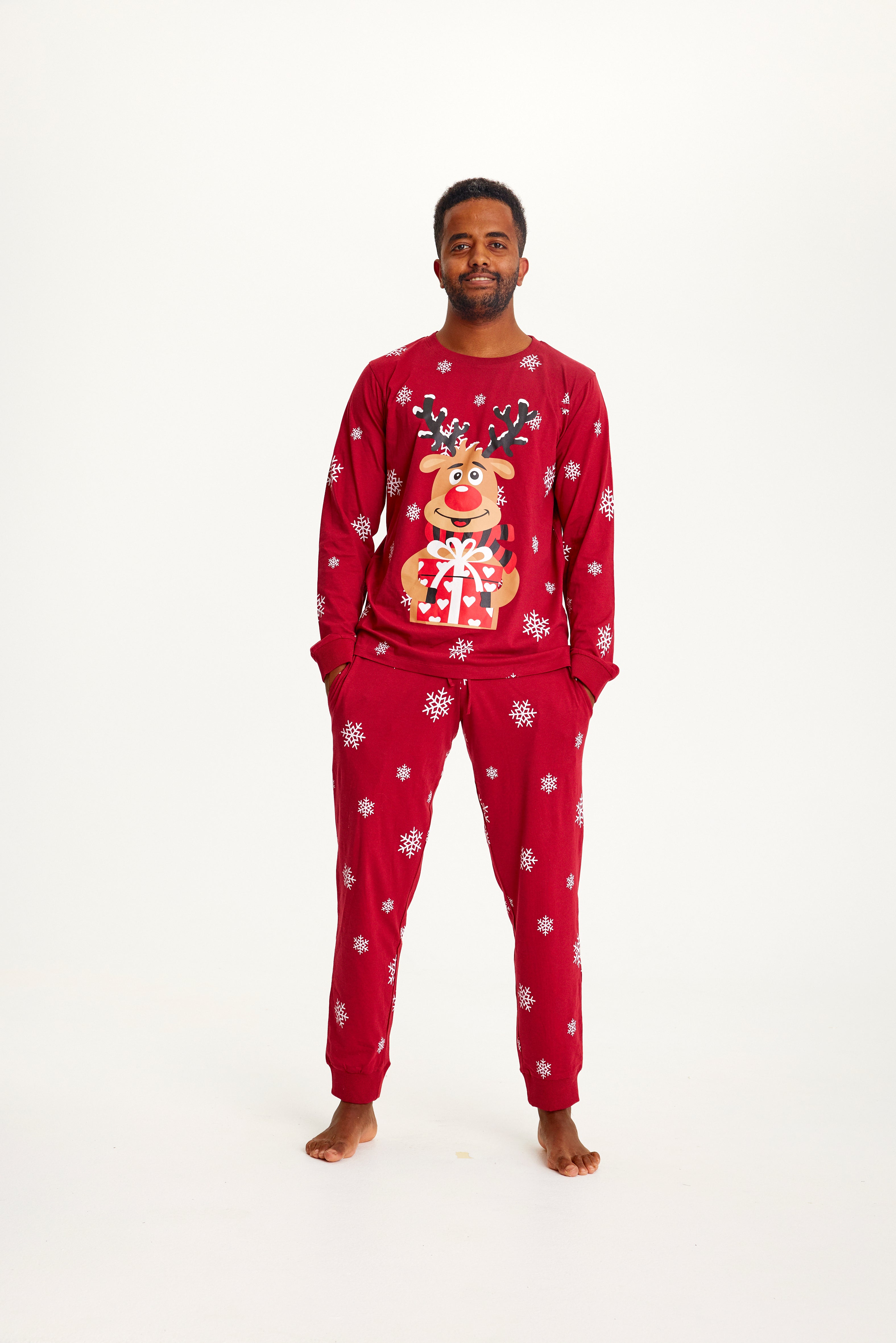 Rudolph's Cute Pajamas - Men.
