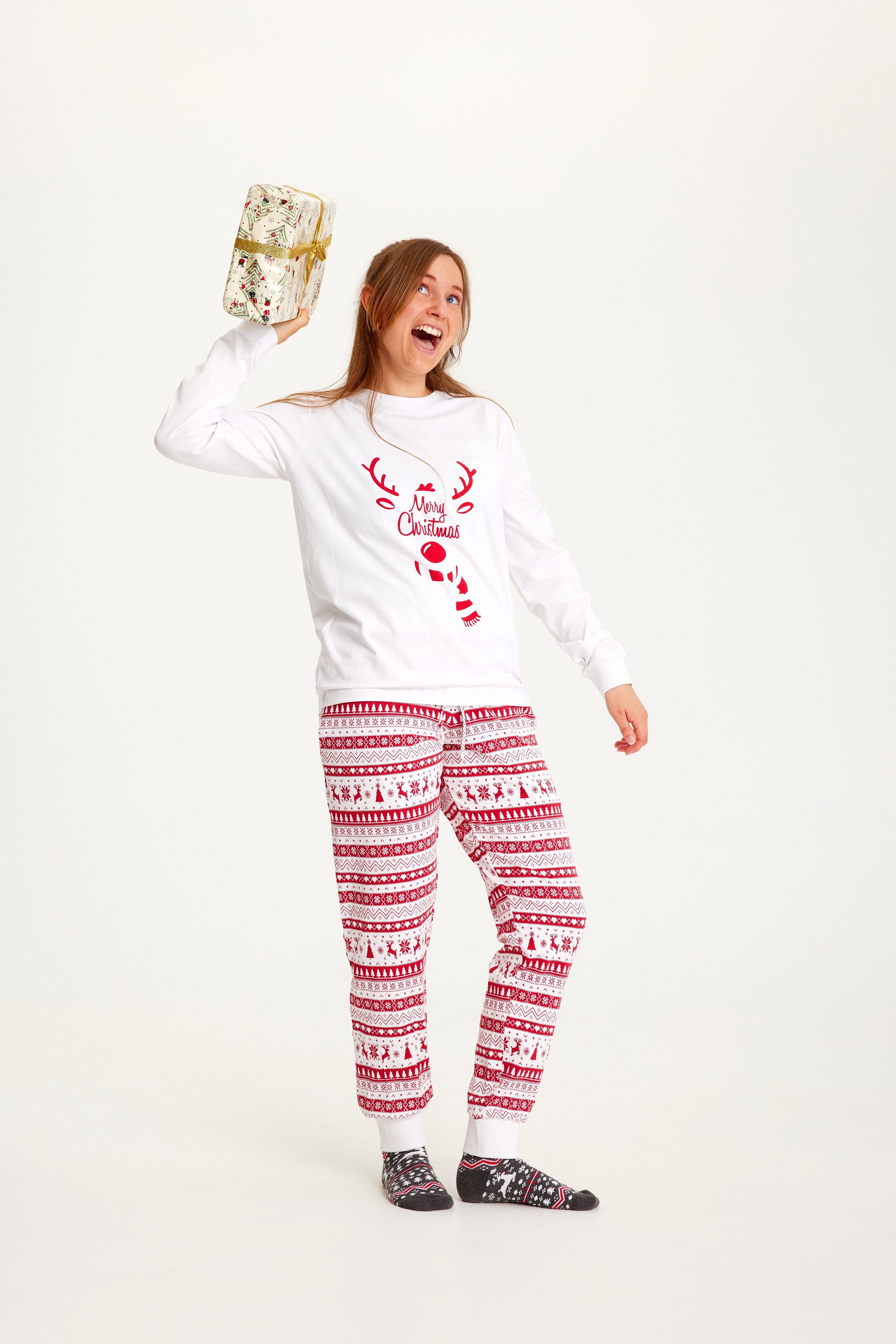 Cute pajamas red - Women.