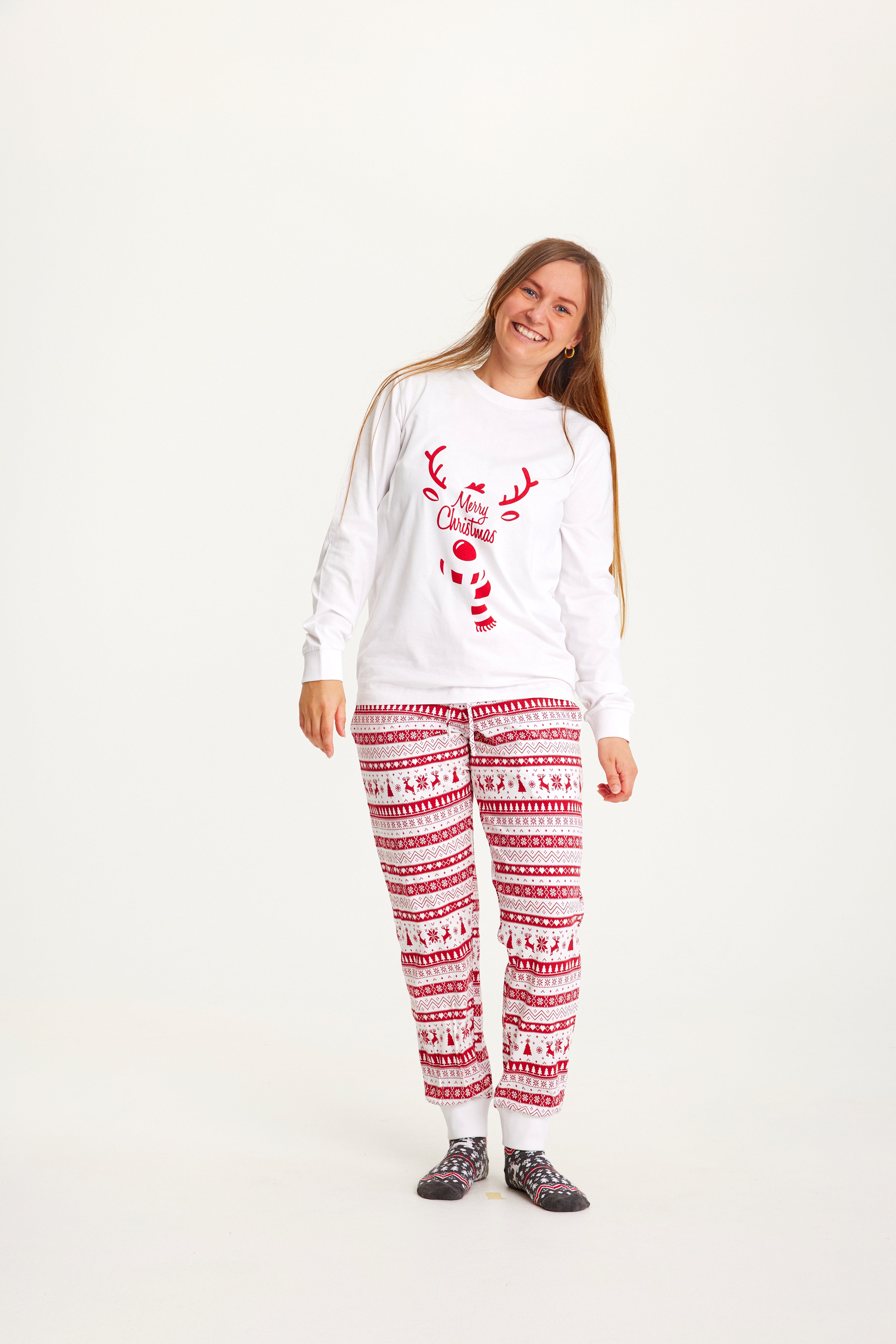 Cute pajamas red - Women.