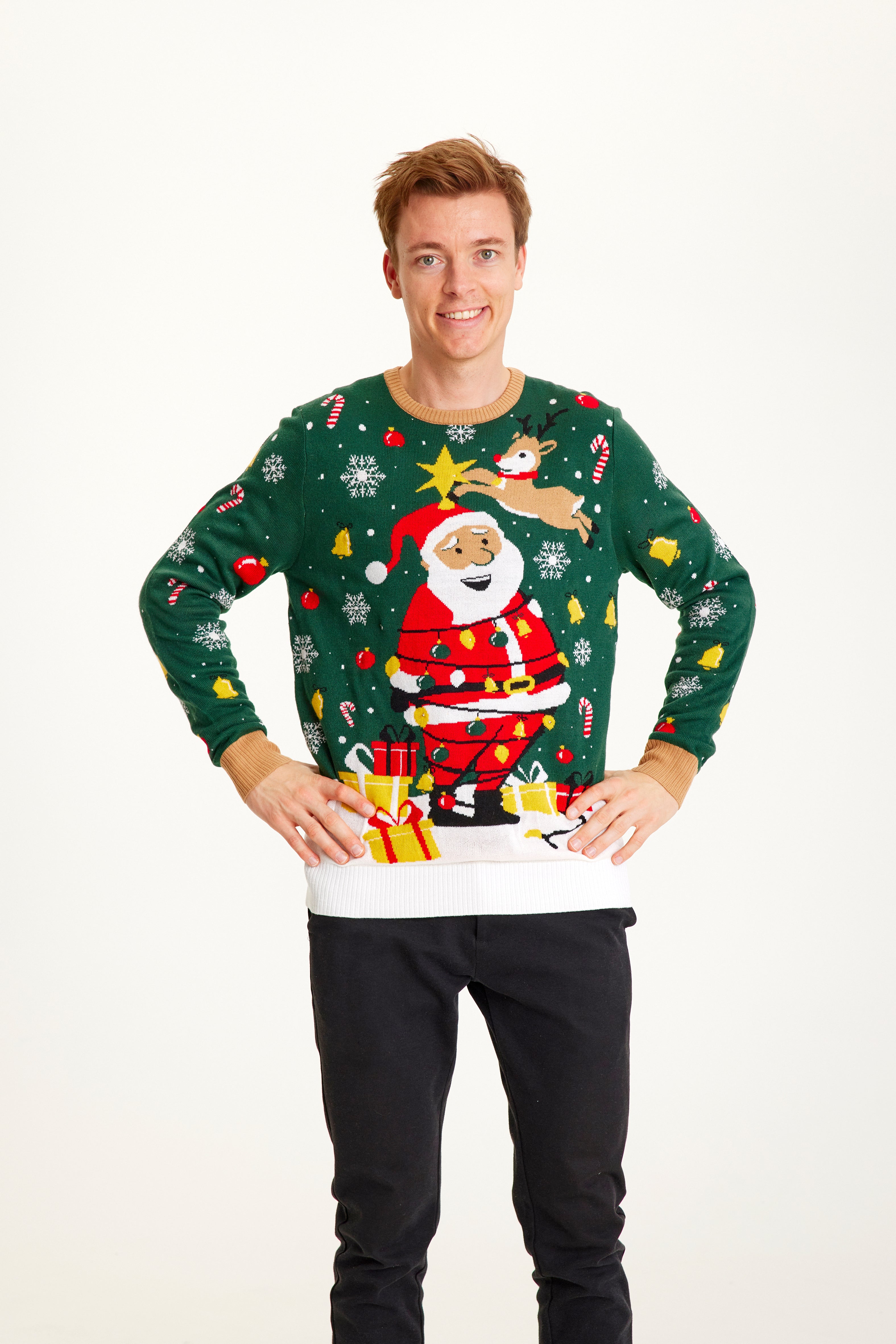 Santa Christmas Star - Men