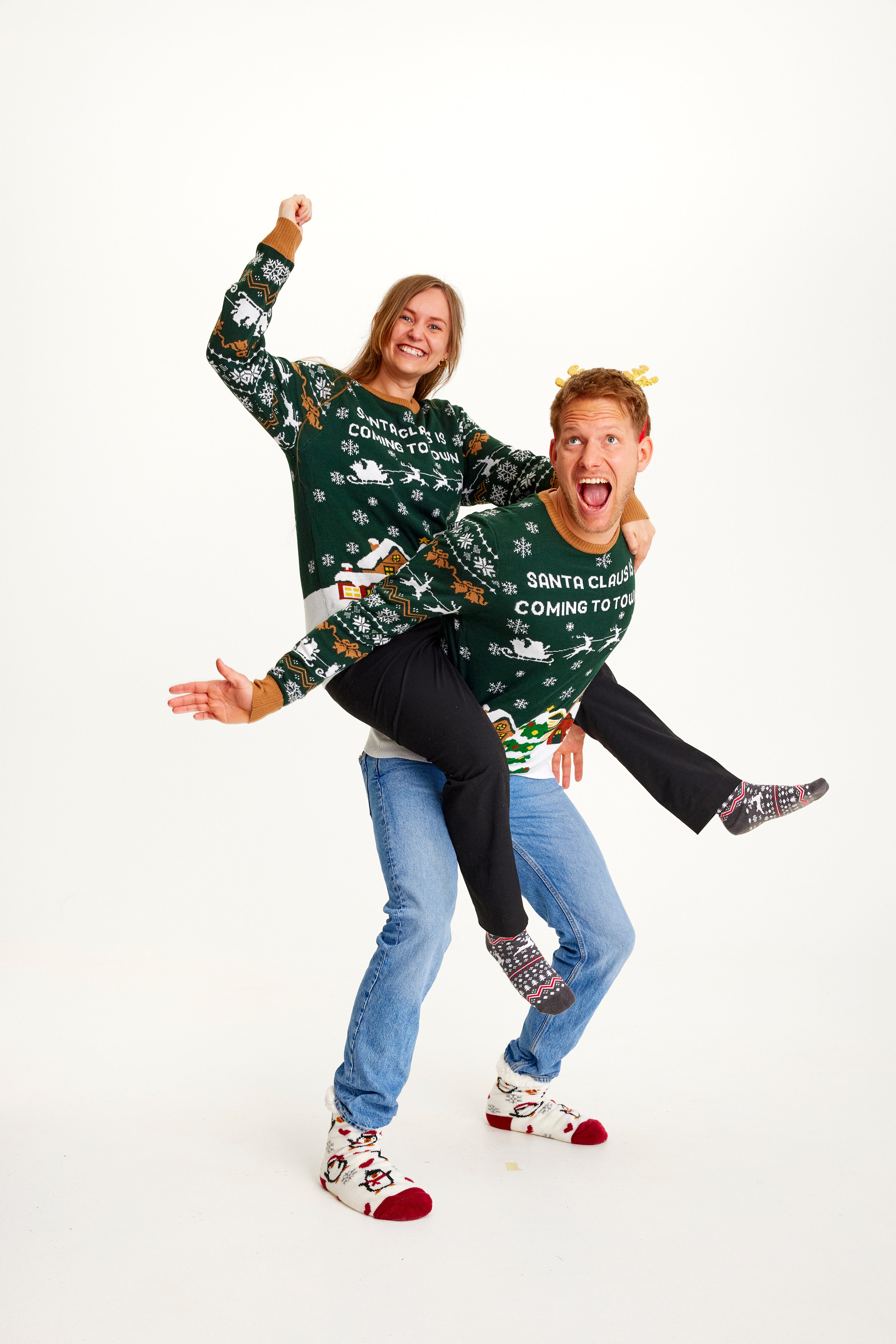 Christmas Tree Sweater LED - Women